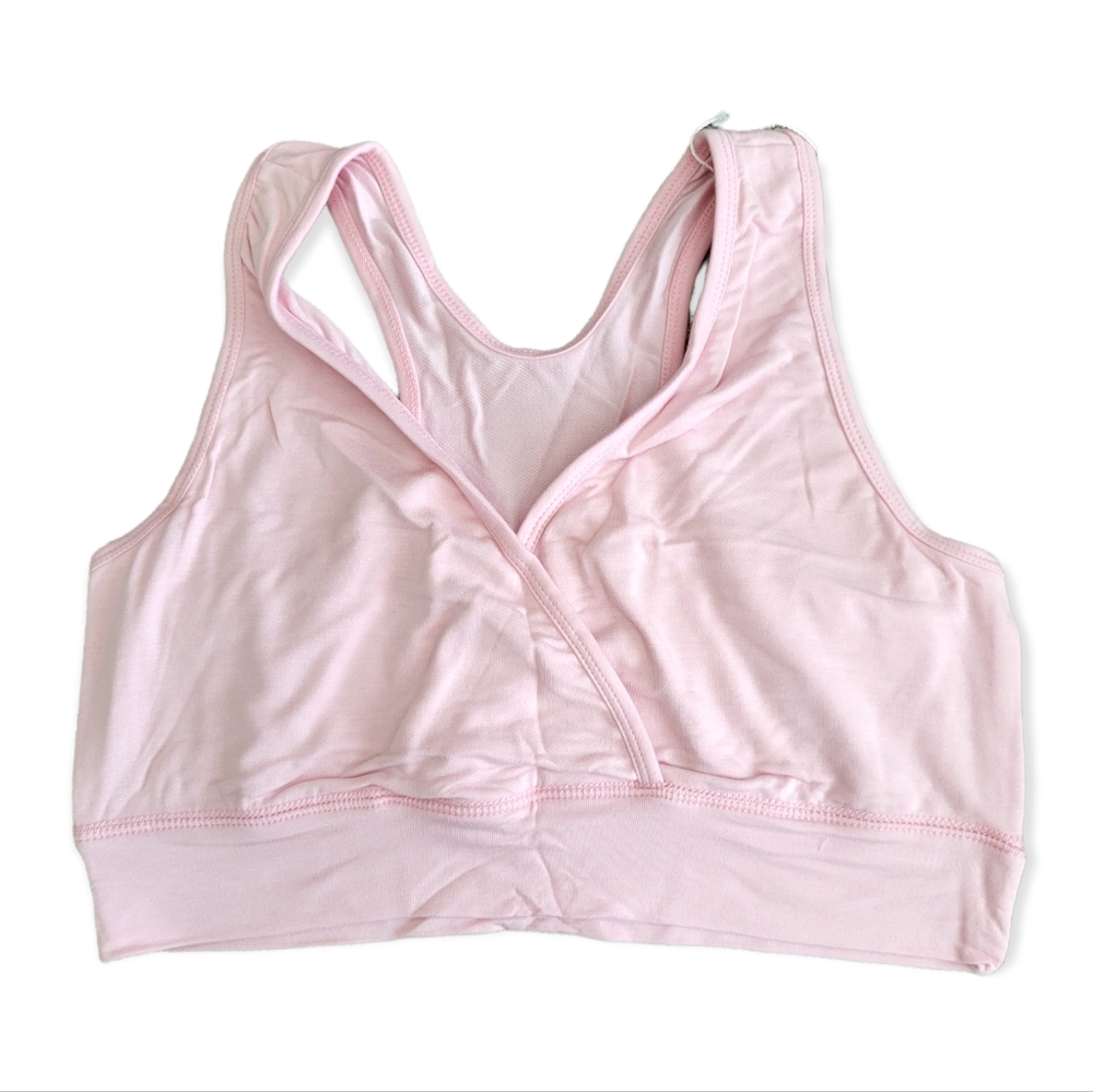 Kindred Bravely French Terry racerback nursing and sleep bra Size L